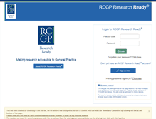 Tablet Screenshot of extension.rcgp.org.uk